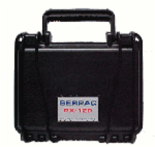 R-120 BLACK Small Case for transporting delicate instruments